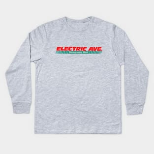 Montgomery Ward Electric Avenue Kids Long Sleeve T-Shirt